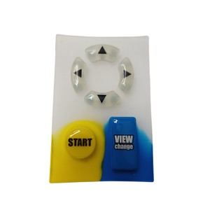 Bảng điều khiển trò chơi đua xe Phụ Kiện Nút cao su Tấm chuyển hướng phím mềm Silicone bắt đầu xem nút thay đổi - Product Image 5