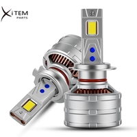 Ampoule de phare de voiture LED X45 300W H1 H4 H7 H11, ampoule de feu antibrouillard, feux de route et de croisement, 9005 9006, 50000LM, 6000K, feux de conduite