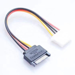 Cáp Nguồn Sata 8 Pin PCIe Sang Dual 2x Molex <span class=keywords><strong>6</strong></span> Pin 4 Pin Cáp Nguồn IDE - Product Image 4