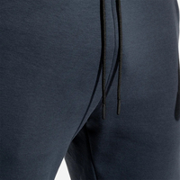 Pantalon de survêtement décontracté pour homme de haute qualité, 100 % coton, tissu polaire respirant, léger, taille mi-haute, pour l'hiver et le fitness, OEM ODM