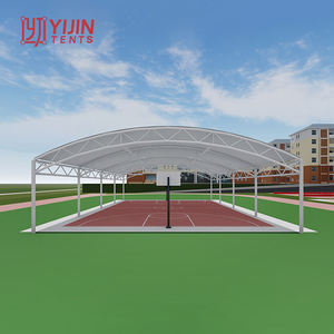 Membrana de Sombreado Arquitectónica de PTFE, ETFE y PVDF para Estructuras de Edificios, Canchas de Baloncesto y Fábricas, Procedente de China - Product Image 6
