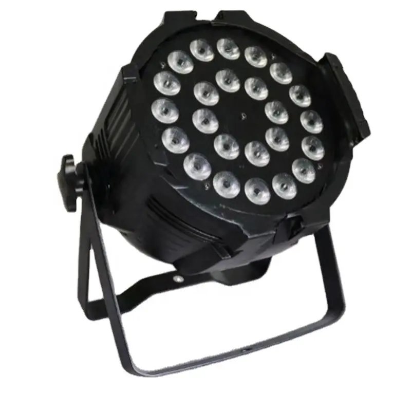 led 24x18W 6in1 RGBWA+UV/24x15W 5in1 RGBWA/24x10W 4in1 RGBW no waterproof par64 can stage light for DJ club shows church wedding