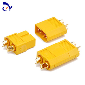 Hochstrom XT60 Steckverbinder 30-60A Amass Original <span class=keywords><strong>Stecker</strong></span> Vergoldeter Männlicher und Weiblicher Anschluss für RC Lipo Akku FPV Drohne - Product Image 6