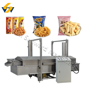 Máquina extrusora de aperitivos fritos de maíz crujientes automática de acero inoxidable, máquinas de alimentos, línea de producción de aperitivos de Sala Bugles - Product Image 5