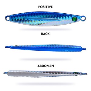 Micro-jig 7g-17g avec hameçon assisté à plumes et hameçon triple, jigs métalliques holographiques dorés, <span class=keywords><strong>leurre</strong></span> de <span class=keywords><strong>finesse</strong></span> pour brochet et poisson-soleil - Product Image 6
