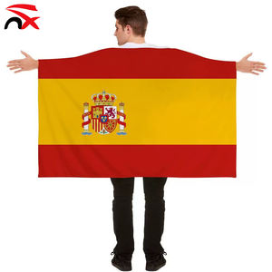 <span class=keywords><strong>Camiseta</strong></span>, Bufanda y Gafas de Sol con la Bandera de <span class=keywords><strong>España</strong></span> y Logotipo Personalizado al por Mayor para Aficionados al Fútbol en 2026 - Product Image 1
