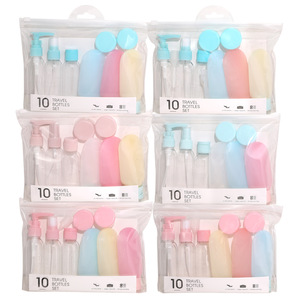 Ensemble de flacons de voyage Yizhilian, 10 pièces, flacons pulvérisateurs en plastique pour cosmétiques, format voyage portable - Product Image 5