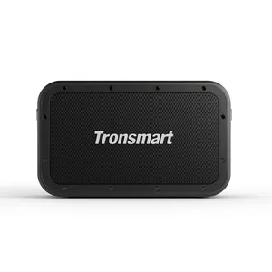 Alto-falante tronsmart force max 80w, ao ar livre, até 13 horas de tempo de reprodução, áudio poderoso de trifrequência com ajuste preciso