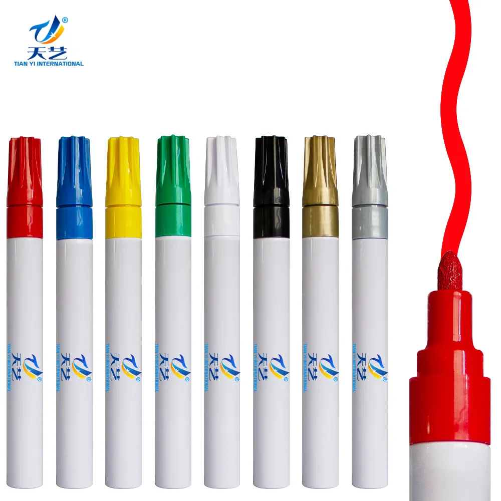 Commercio all'ingrosso più poco costoso Acrilico Pittore del Gesso Penna di Indicatore set penna vernice permanente