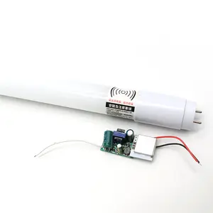 Ip20 4FT 2FT Microwave Cabinet Light t8 t5 Led Tube Lamps IC Driver 18w 24w Double Side Input 110v 220v warm light