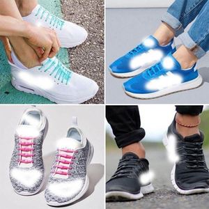 Lacets élastiques en silicone colorés sans nœuds, lacets paresseux ronds pour adultes et enfants, vente en gros disponible - Product Image 3