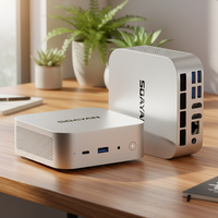 Mini PC con Servicio OEM, AMD Ryzen 5 6600H, 12GB LPDDR5 4800MT, 1TB SSD, Windows 11 Pro / Linux, Micro PC de Escritorio