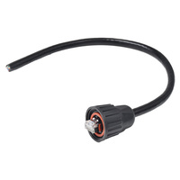 Conector Eléctrico Macho-Hembra RJ45 Cat6a, Cable Ethernet IP67 Impermeable, Tipo DIN, Comunicación de Red