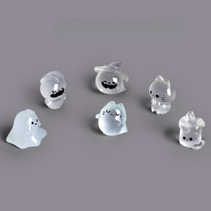 KI Zhuojing Micro-paesaggio Luminoso Halloween Fantasma Carino <span class=keywords><strong>Diavolo</strong></span> Zucca Decorazione Accessori Fai da Te Piccolo Ornamento in Resina - Product Image 3