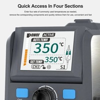 Pinzas de Precisión SUNSHINE S1 para Soldadura C210 - Aptas para Reparación de Teléfonos Móviles / Con Función de Calibración Automática