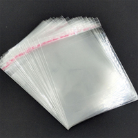 Pain transparent personnalisé Opp Cookie auto-scellant poly sac emballage en plastique transparent écologique Opp Cpp sac avec emballage adhésif