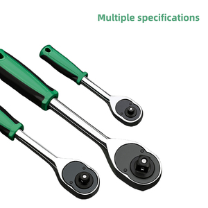 Adjustable 250mm Ratchet Wrench Socket Set Steel Tools Strong Impact Resistance Overall Heat Treatment OEM Carbon Steel Box - Product Image 4