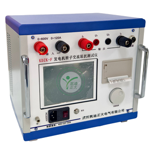 Analizador eléctrico de bobinado de rotor de precisión de para parámetros eléctricos e identificación de fallas de cortocircuito entre vueltas - Product Image 1