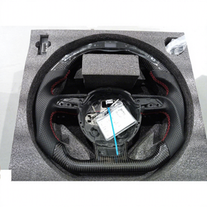 Volant <span class=keywords><strong>sport</strong></span> en cuir et fibre de carbone avec LED, en stock local aux États-Unis, pour <span class=keywords><strong>Audi</strong></span> RS 2012-2016 S4 B8 RS3/RS4/RS5/RS6/RS7/RSQ3/S3/<span class=keywords><strong>A5</strong></span>/S5 - Product Image 5