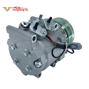 TRS090 Compressore AC 4PK per Honda Civic 1.4 1.5 1.6 1996 38800PLAE01 38810P2FA01 38800P06A02 - Product Image 2