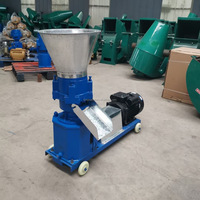 Mélangeur automatique d'aliments pour animaux machine à granulés d'aliments pour volailles moulin à granulés de bois faisant la machine. et machine à granulés d'aliments pour poulets 200 kg/h