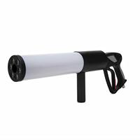 Pistola de CO2 LED RGB Portátil, Máquina de Humo con 6 LED, Efectos de Escenario, Clasificación IP33, Batería de Litio para Fiestas, Bodas, Eventos, DJ, Discotecas, Clubes