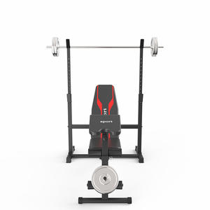 Équipement de fitness intérieur multifonctionnel réglable et pliable en métal, rack de musculation, rack de squat, <span class=keywords><strong>banc</strong></span> de musculation à domicile - Product Image 1