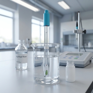 Électrode <span class=keywords><strong>de</strong></span> référence à double jonction pour pH-mètre, capteur à pont <span class=keywords><strong>de</strong></span> <span class=keywords><strong>sel</strong></span> pour le traitement <span class=keywords><strong>de</strong></span> l'eau en laboratoire - Product Image 4