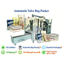 Machine de remplissage et de scellage automatique de sacs à valve de 25 kg pour piments et graines de tournesol, machines d'emballage multifonctions avec pesage