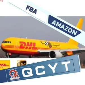 QCYT freight forwarder Murah shenzhen dhl fedex ups express layanan pengiriman pintu ke pintu Kanada usa