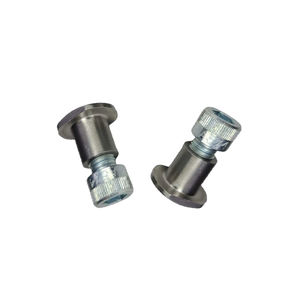 Bicicleta Pedal manivela acortador moleteado cabeza plana hexagonal empotrado pernos divididos - Product Image 5