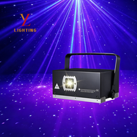 LANGYU 3W RGB LED Projecteur Laser Ciel Étoilé DMX512 Activé par le Son pour Scène, KTV, Bar, Club, Fête, Décoration Intérieure, Garantie 2 Ans