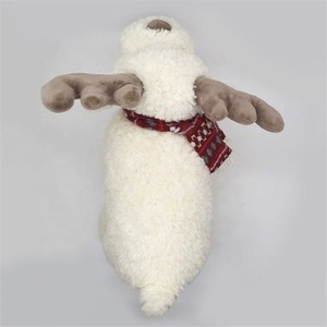 Marca de San Valentín de peluche de Navidad de peluche de dibujos animados mascota muñeco de nieve de juguete con sombrero rojo - Product Image 2