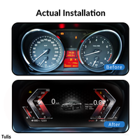 Panel Instrumen Digital Cluster Virtual Cockpit untuk BMW Z4 E89 2009-2016 dengan CarPlay Android Auto