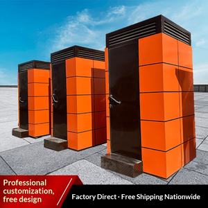 Toilettes publiques extérieures pour sites touristiques, toilettes mobiles haut de gamme, toilettes finies pour entrepôts - Product Image 4