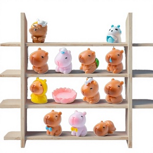 Figura de Resina de Capibara en Miniatura, Colgante para Llavero, Caja Misteriosa de Navidad y Año Nuevo, Bolsa Sorpresa, Pequeño Regalo, Juguete - Product Image 2