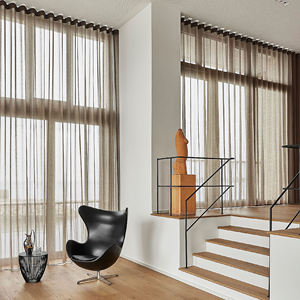 Cortinas de Tul Plisadas en Forma de S Personalizables, Producto de Lujo Hecho a Mano, Género: Cortinas y Cenefas - Product Image 2