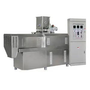 Ce 1 tonne par heure de soja viande extrudeuse machines automatique tvp tsp protéine viande faisant la ligne de production