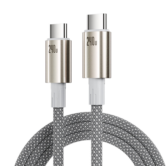 240W Fast Charging Type C Charger Durable Braided USB C to USB C Cable for iPhone 17 Series iPad Samsung Galaxy S26 S25 S24