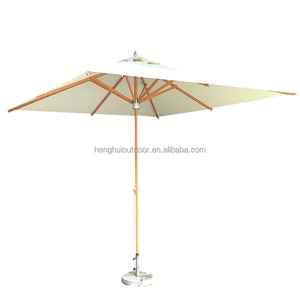 Parasols de parasol en aluminium de qualité commerciale pour café restaurant imprimé de logo coloré personnalisé - Product Image 5