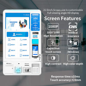 Kiosque Windows kiosque d'enregistrement d'hôtel kiosque médical écran tactile de soins de santé interagir écran tactile 21.5 - Product Image 5