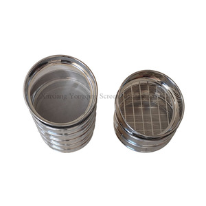 Hot bán 304 thép không gỉ phòng thí nghiệm tiêu chuẩn kiểm tra sàng <span class=keywords><strong>Shaker</strong></span> <span class=keywords><strong>micro</strong></span> Silicon bột kích thước hạt phân tích - Product Image 6