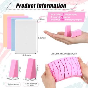 Éponges cosmétiques de maquillage sans latex OEM, vente en gros d'usine - Product Image 2
