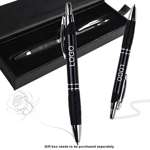 Best Selling Manufactures Business Metal <b>Ballpoint</b> <b>Pens</b> With Custom Printed Logo Advertising for Brand Gifts 1.0mm Writing Width - Product Image 3