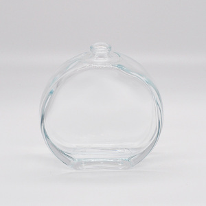Vacía de 100ml transparente redondo damas delicada botella de <span class=keywords><strong>perfume</strong></span> de cristal - Product Image 4