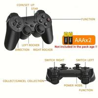 Consola de Juegos Retro Portátil con 2 Controles Inalámbricos, 4K HD, +20000 Juegos Clásicos, 64GB, EU/US