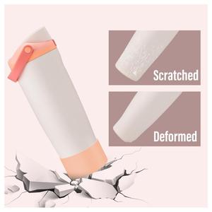 Borraccia con Cannuccia Senza BPA da 19oz 20oz 24oz 30oz 40oz, Bicchiere in Plastica per Alimenti con Base Antiscivolo in Silicone per Bambini e Adulti, per Esterni - Product Image 6