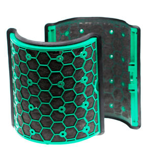 Sistemas de filtración doble de carbón activado Purificador de aire fresco puro Filtro Hepa apto para Dysons HP04/TP04/DP04/TP05/HP05 Pieza de repuesto - Product Image 3