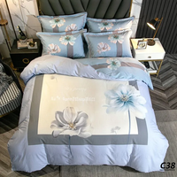Set de literie en Textile pour la maison, ensemble de 4 pièces en tissu antistatique coton interactif, jeu de draps de livraison rapide, en Stock