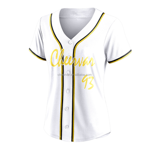 Drop Ship Baseball & Softball Wear Sublimation Baseball Trikot für die Jugend - Product Image 5